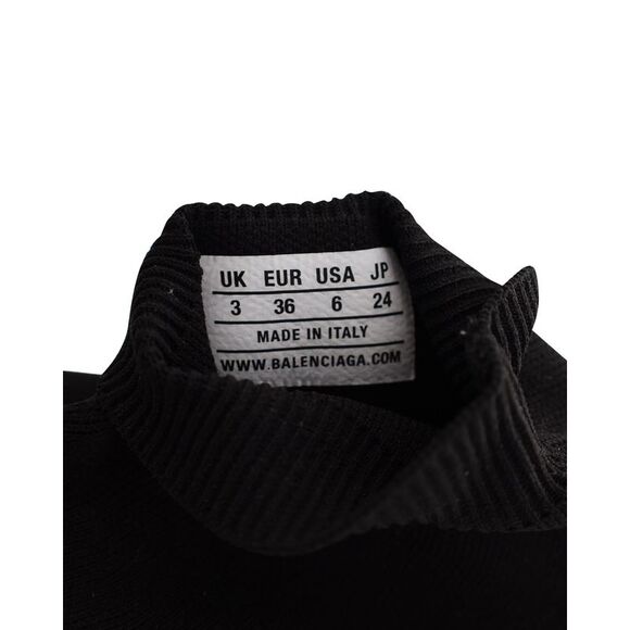 Balenciaga Speed Sock Trainers in Black Knit Polyester